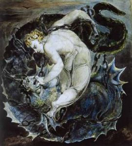 michael-binds-satan-william-blake