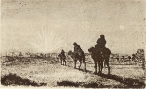 An illustration from the Ben Hur novel. I was unable to find a specific copyright.