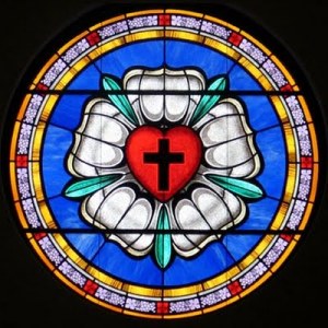 I do not claim rights to this image and was unable to find original source. Possibly here: http://thehandsomehansons.blogspot.com/2010/11/lutheran-seal.html